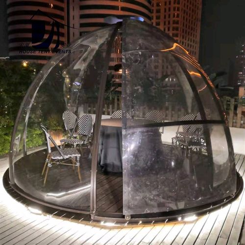 工厂直销透明玻璃屋pc星空泡泡房球球型帐篷酒店网红餐厅景区民宿