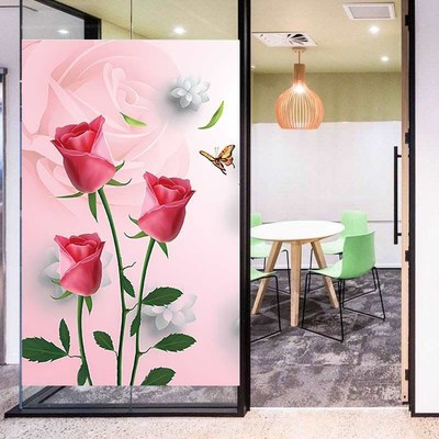 窗户磨砂玻璃贴纸透光不透人卧室卫生间浴室门防走光防窥贴纸