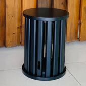 原木凳子家JEM用木板凳客厅时尚 简约小矮可凳圆凳叠桌木凳餐凳放