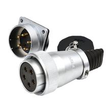 WEIZZPPU威浦航插头WS405芯9芯芯1526芯3空芯52芯母1头公座