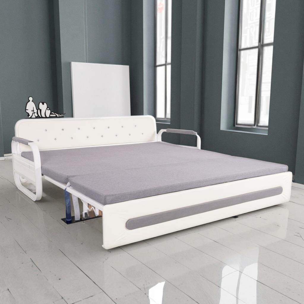 沙发床1米宽民出宿无品牌/公寓布艺折叠2床两用米宽5客厅租房单人