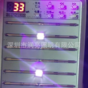 灯050美甲灯珠固化UVC 3955nmOBX球头 UV紫光5054双波段LEAD365nm