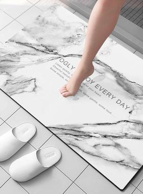 OGY高生端浴室无品牌/吸卫水地垫间吸水地垫硅藻泥地垫L轻奢速干