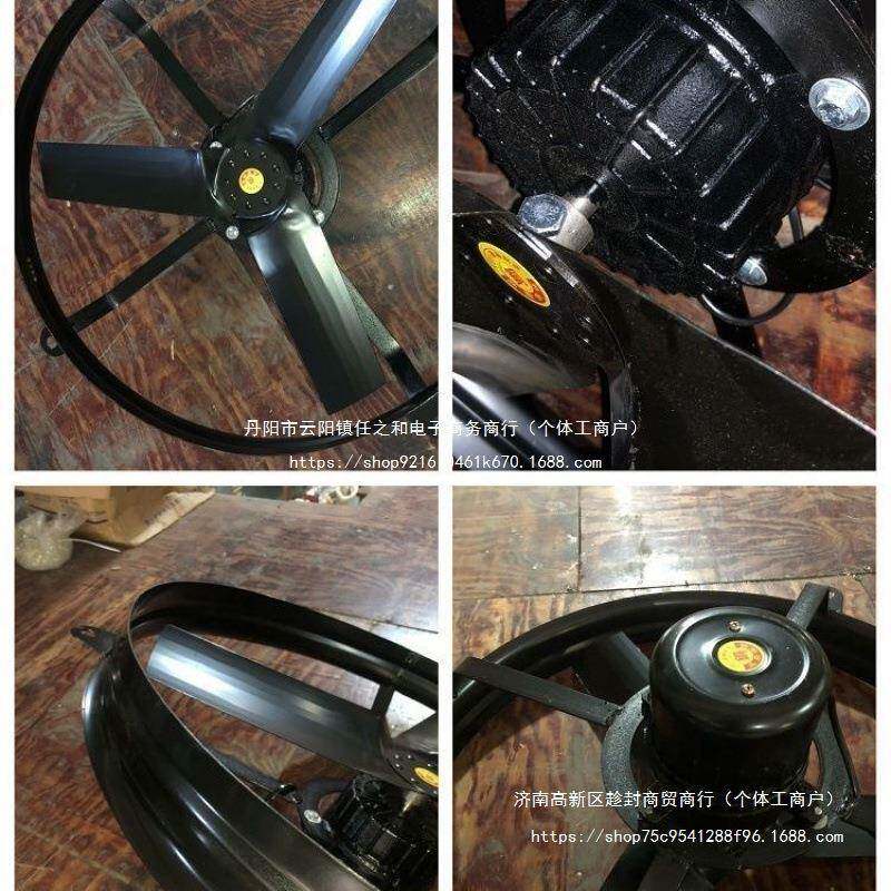 大功率抽风机圆形排气扇24寸家用换气扇油烟机厨房工业窗式排风扇