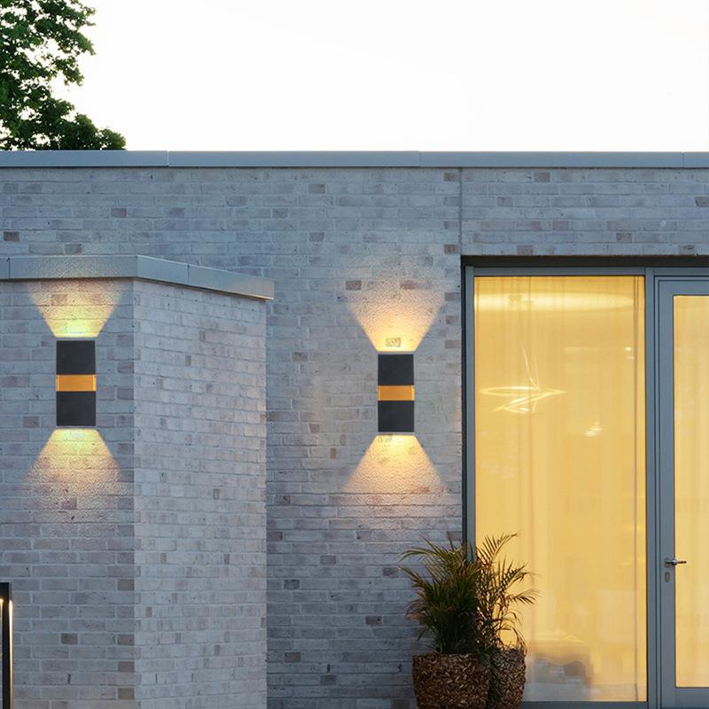 LD防水室外门E口家用壁外灯别灯墅阳台过SVR道现代简约户楼梯照明