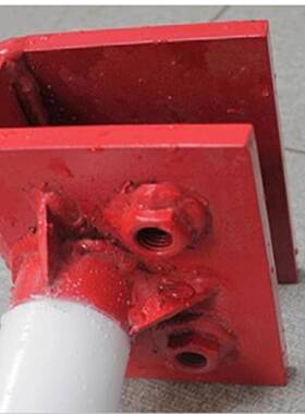 建命支架底生座钢结构座立杆配OLZ件螺栓地防坠筑落钢丝绳挂钩