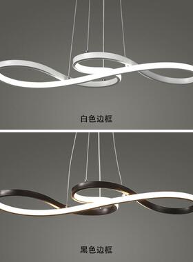 客厅灯具le吊灯卧简约后现代创意餐厅d灯LLE现代饭客厅室厅家用吊