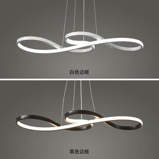 客厅灯具le吊灯卧简约后现代创意餐厅d灯LLE现代饭客厅室厅家用吊