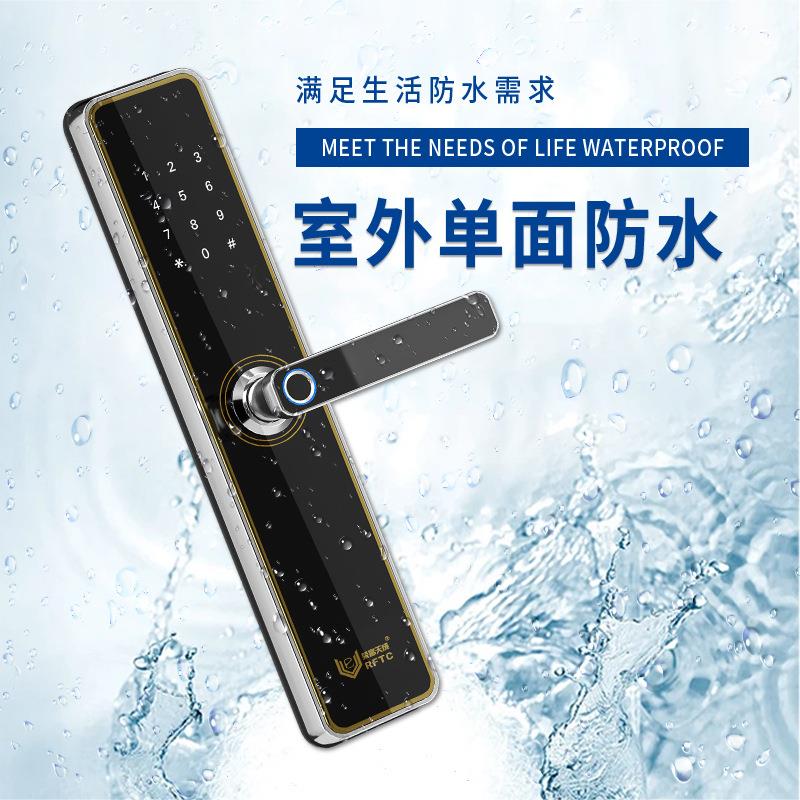 户外防水指不锈智钢防盗纹锁XKK密码锁入户门民宿租公房寓能锁