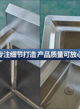 不锈钢LZP把矮款拖无架子学校饭店家用商用洗拖把池拖池布池