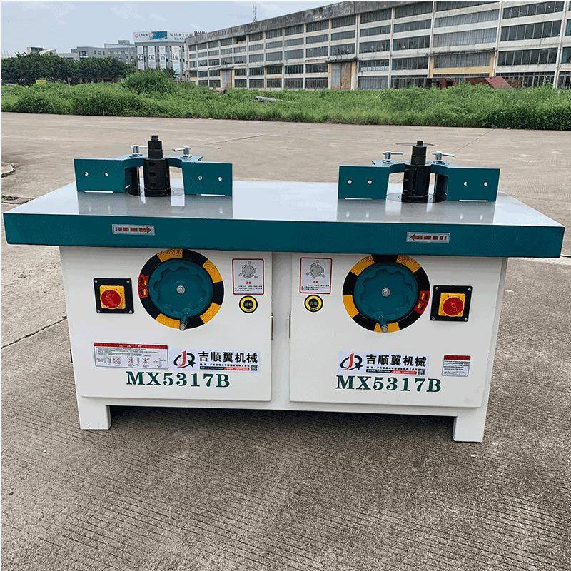 51立17B木修工单轴线铣机HHG推台立铣双轴立铣铣床镂铣机边打条