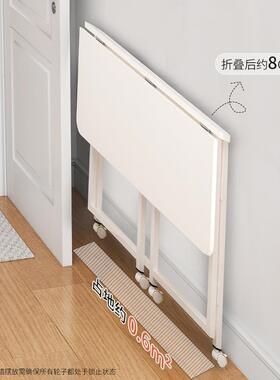 可移动桌折叠桌带轮书桌电脑轻桌巧小户型家用TQM简易学子习子工