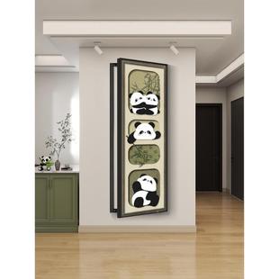 中古可爱猫咪电表箱箱装饰画玄客厅大尺寸配电电关闸开关风遮QHC