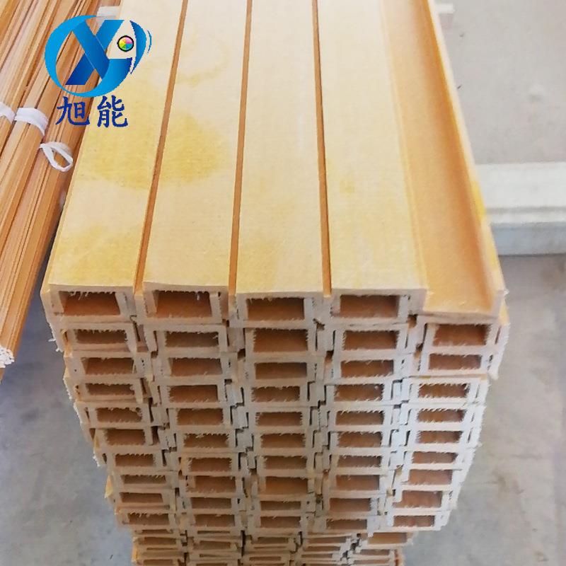 璃玻钢腐钢工字QHZ钢强度大防玻璃钢拉挤型材矩形管玻璃横梁支撑