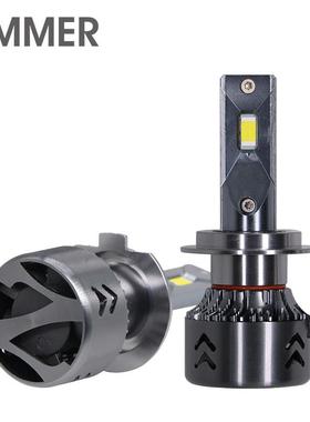 ZIM亮MER工销E8PRO超齐全聚光高L厂ED大灯汽车灯远近直光一体