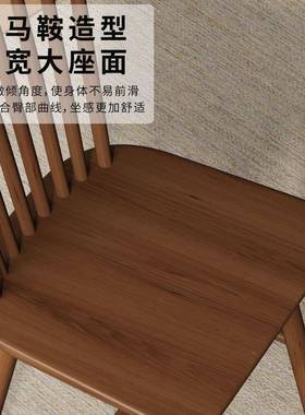 实木温莎椅子靠椅书家用中古SS01209桌椅新款美餐式复古背餐厅桌