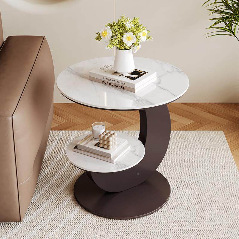 沙my茶厅几客2025新款约发边几简现代创意岩DLK板小户型边柜阳台