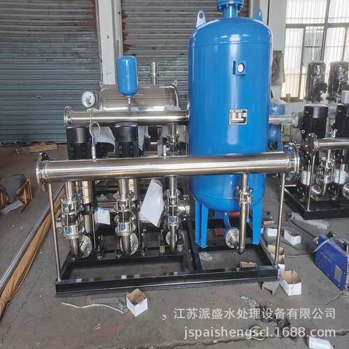 全自动无负压恒压供水设备不锈钢稳流罐小高层二次加压设备