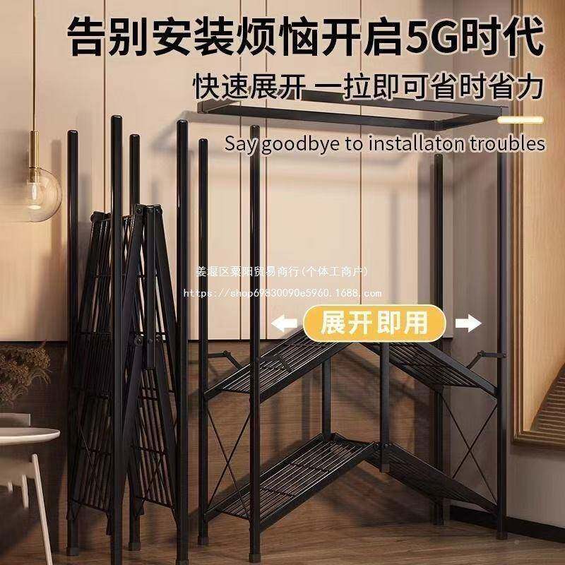 免安装折叠简易家衣柜用柜卧室出租房衣布橱结实耐用JBQ收纳加厚