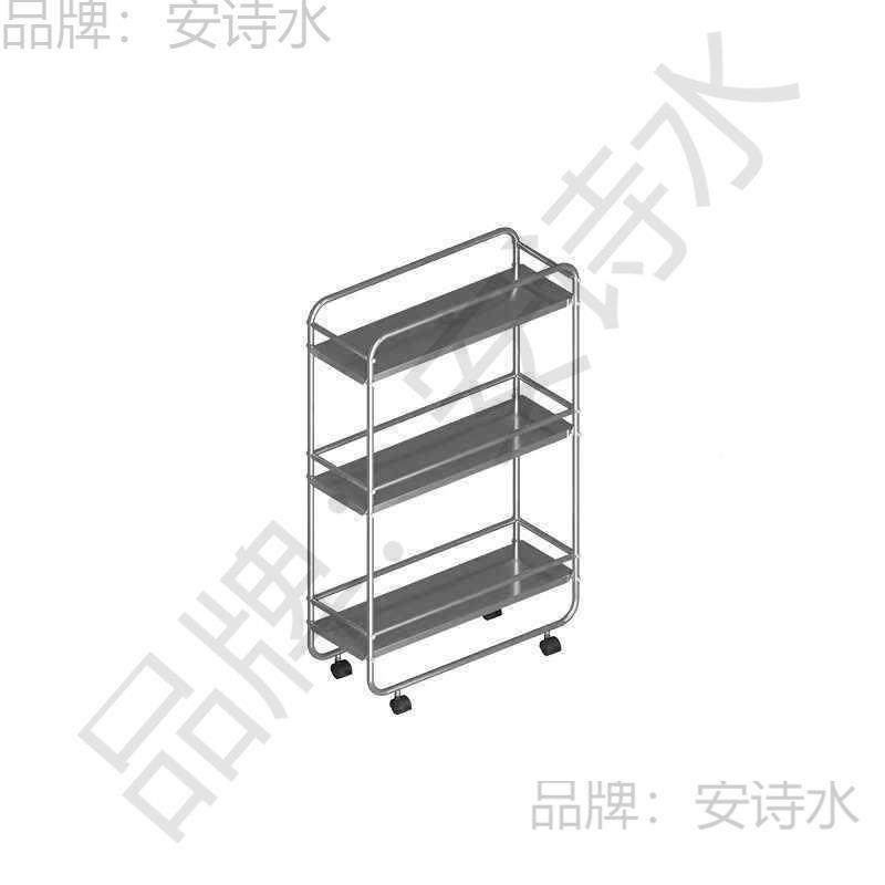 不锈7wPJ3xpr钢厨房缝置夹物多架浴室落地层超窄冰箱缝隙墙角缝窄