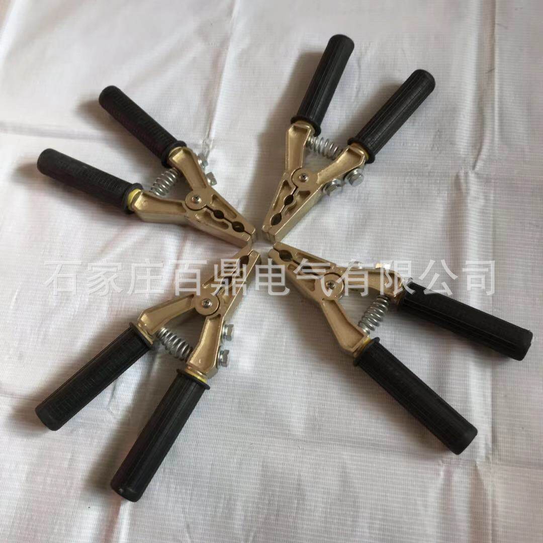 JDX-GBQT铜手钳高压接地钳铜材质可配接地线压铸成型手钳带绝缘柄