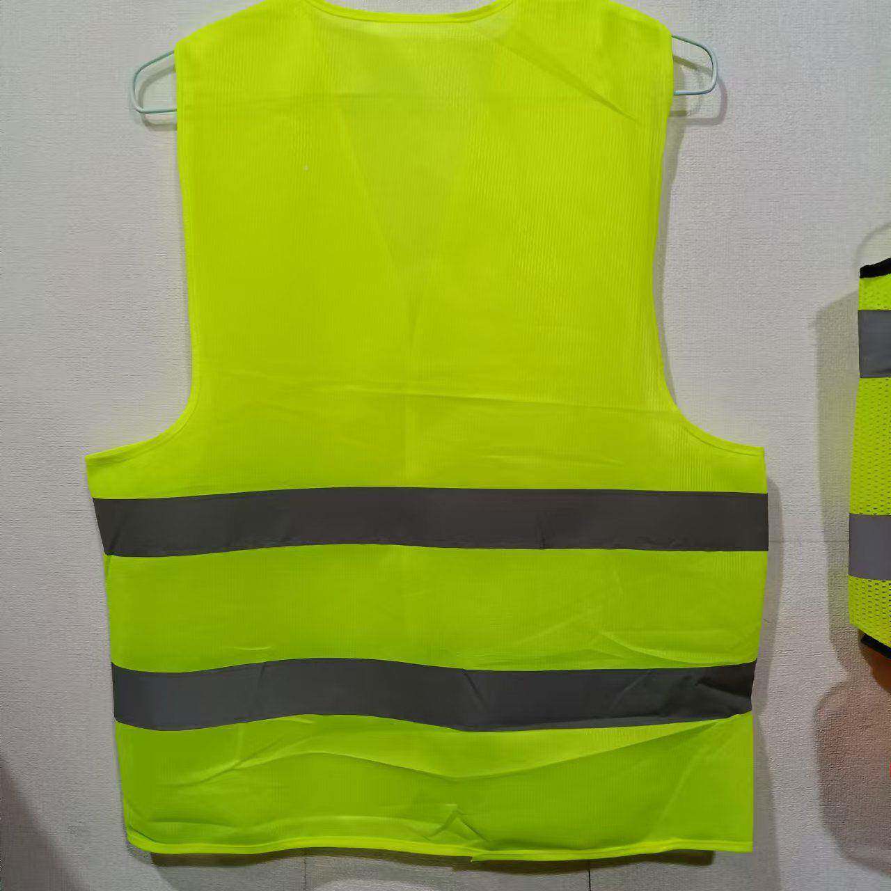 50件一份反光马作甲夜间背心马甲荧光YJS衣交通安全施工建筑服工