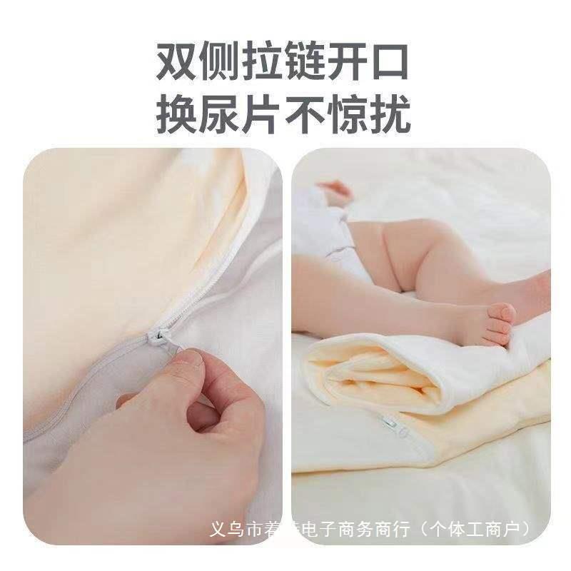 四婴儿抱被新款生产房包被春秋外出用防跳10083465纯棉季惊被初生
