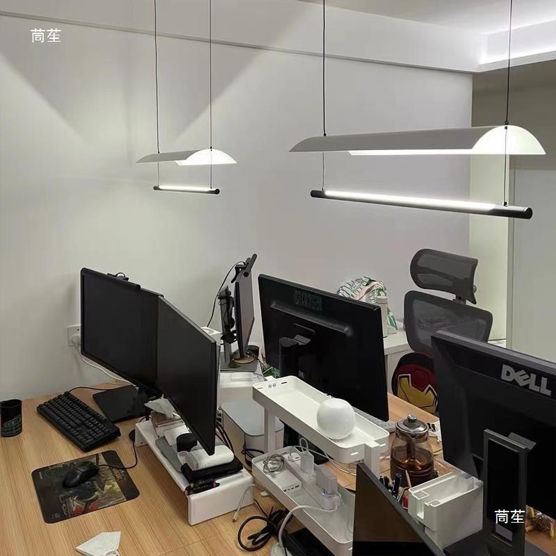 餐吊灯一厅字极条简长207岛灯办公室茶室前台台吧台灯