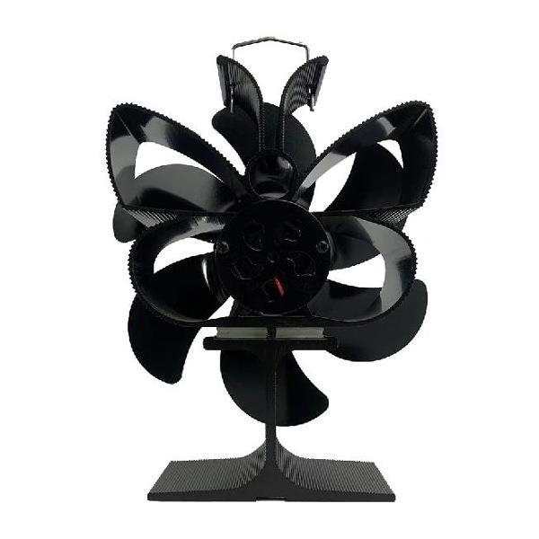 LT字378-1蝴蝶小工6叶152TKSo跨境货源热动力风a扇壁炉风扇StveFn