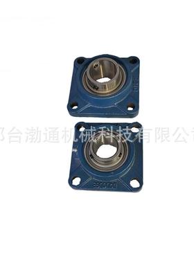 批方形内圈带U丝C457F217-53正四螺栓法顶兰式轴承单元高转速低噪