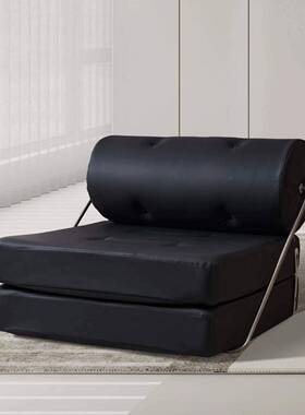 沙床发可折叠发两用家用卧室ZXH豆腐块吉沙发床单人懒人塔沙可躺