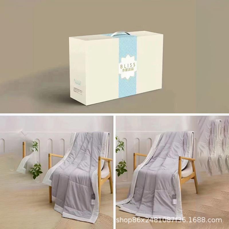 夏季大豆棉被简约纯棉被子夏凉被水洗全儿BJ69生夏被被芯被子学宿