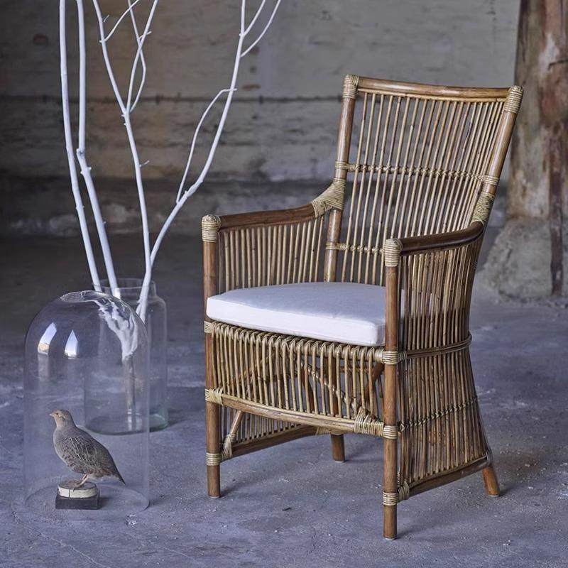南东亚藤高靠椅背椅藤闲椅天然真藤编餐单人阳SJO台休椅民宿餐厅,商业/办公家具,商用藤编家具,淘宝优惠券,粉丝福利购,淘宝优惠卷