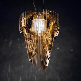 意4362大利设计师吊灯别墅艺术创客店厅酒意餐厅设计师样板房亚力