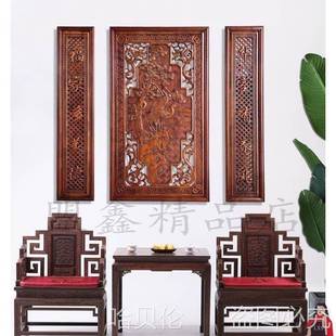 木对联宗天地浮雕牌祖位东阳木雕画国亲师装实堂饰牌8507540匾中