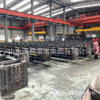 山东海煜 实心方桩模具生产厂家 防漏浆设计 一模多用寿命长