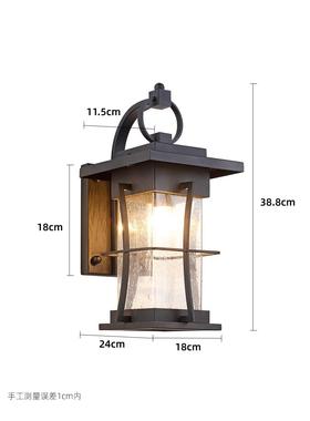 美式户古外壁灯防水庭院门阳台口酒店艺复THN97壁灯室铁外中式仿