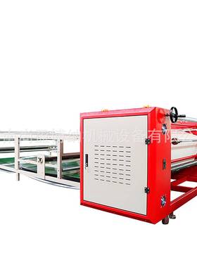 1.SY-17009米420油温机滚筒热画转机大型匹布面料热升华烫印花设