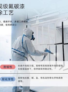 铝合庭金院大门铝艺户外院子小中式双开大门别墅869门花园入户门