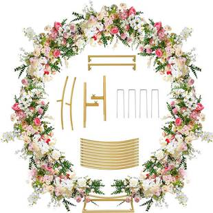 婚庆道具台背景舞场装饰架礼AA区庆典派对气球拱门支架路引婚景布