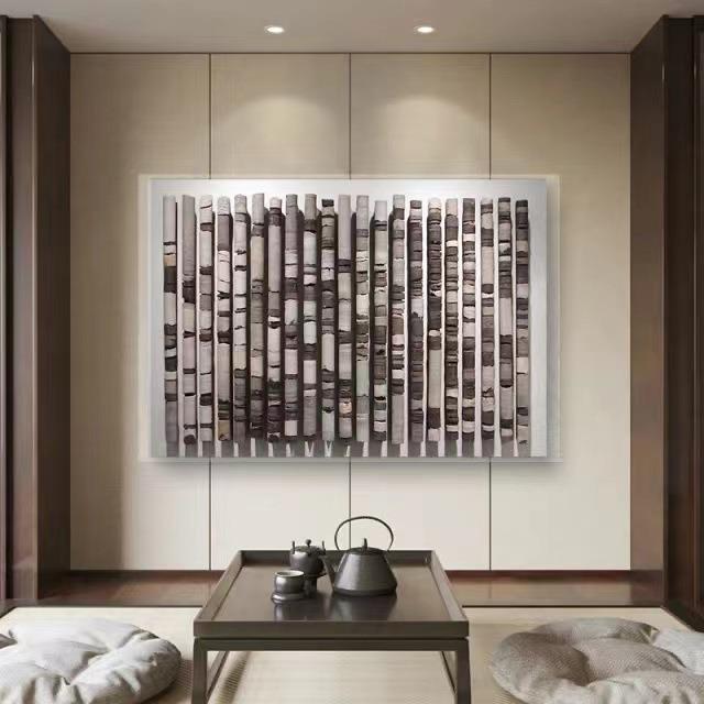 轻质软楼陶高端轻奢NYX入户玄装饰酒画店样板间关售部别墅立体装