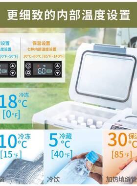 原装Maita锂电户车载多功能外两用冷293G热便携式冰箱CW00k2Z03