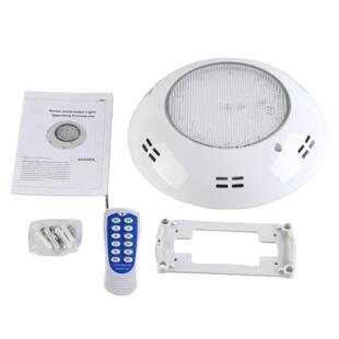 eld泳池灯水灯ABS塑料挂壁式水底B灯RG七彩泳池灯12V潜水灯下明装