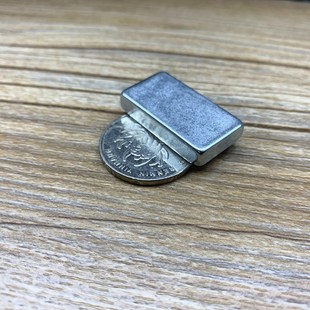 玻璃擦饵盘磁铁 6毫米强磁 长方体铝铁硼强磁钢 N52材料性能30