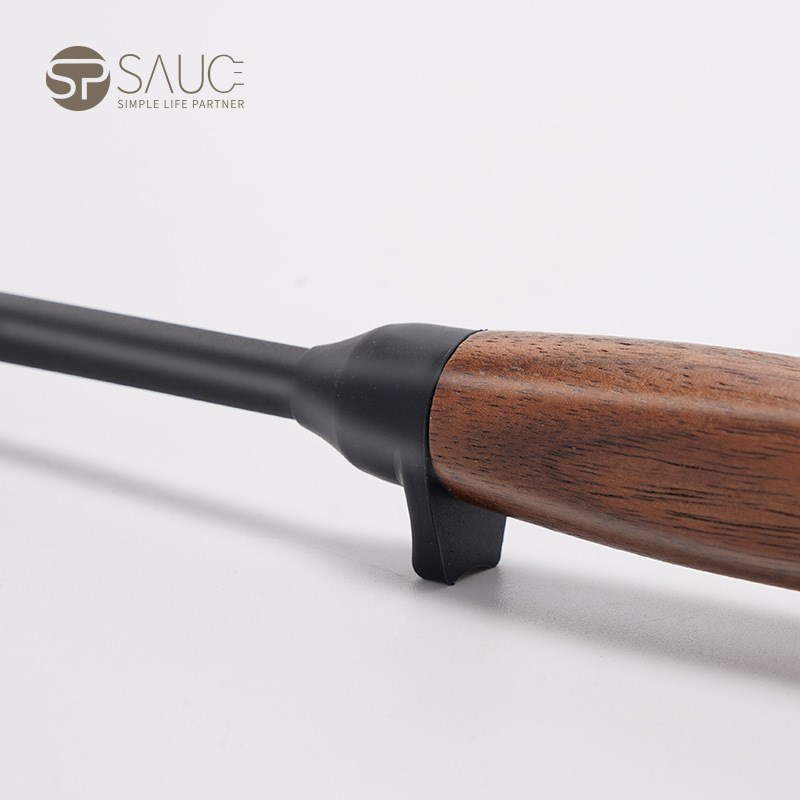 sp sauce铸铁锅铲家用木柄铁铲不粘锅专用厨具汤勺炒菜氮化锅铲