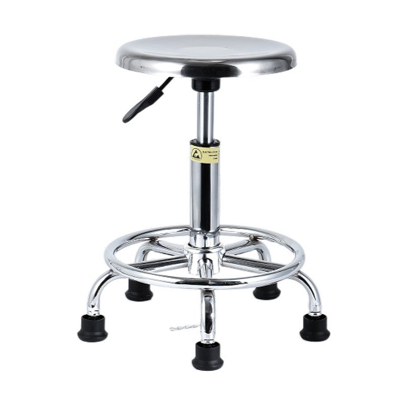 304不锈钢凳子 实验室升降圆凳子工厂防静电凳子车间工作椅子