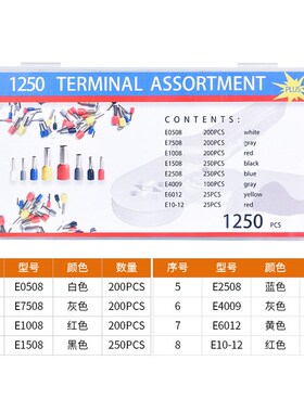 厂家供应红黑色0.25-10mm表面镀白HSC8 6-4A欧式管型端子压线钳