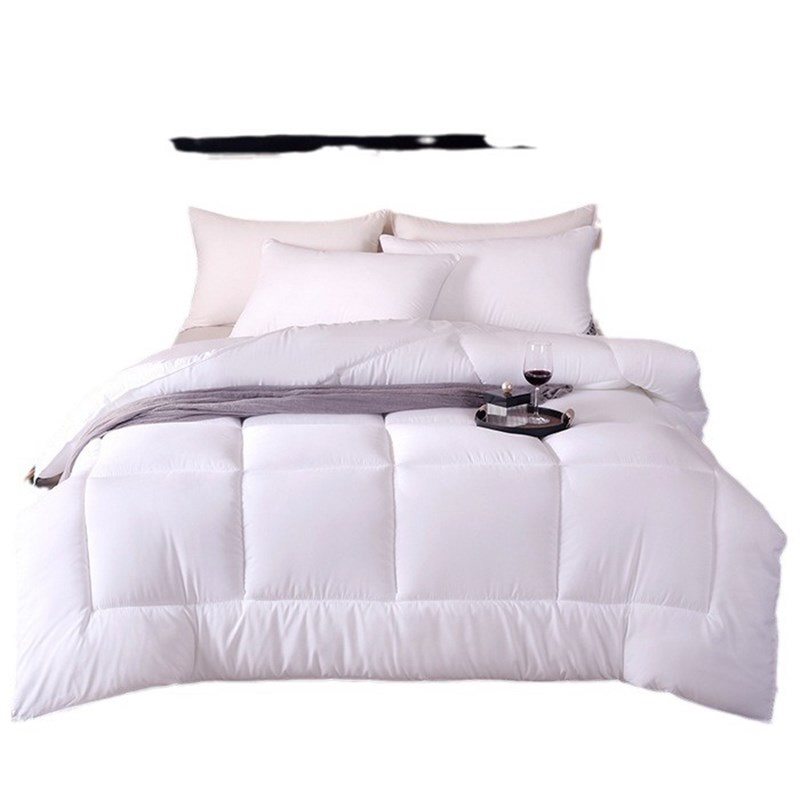 五星级酒店单双人空调被芯宾馆床上用品白色整张羽丝被子蓬松超软