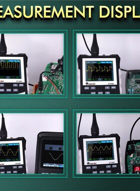 TOOLTOP ET120M手持彩色模拟示波器120MHz频率500Msps采样率