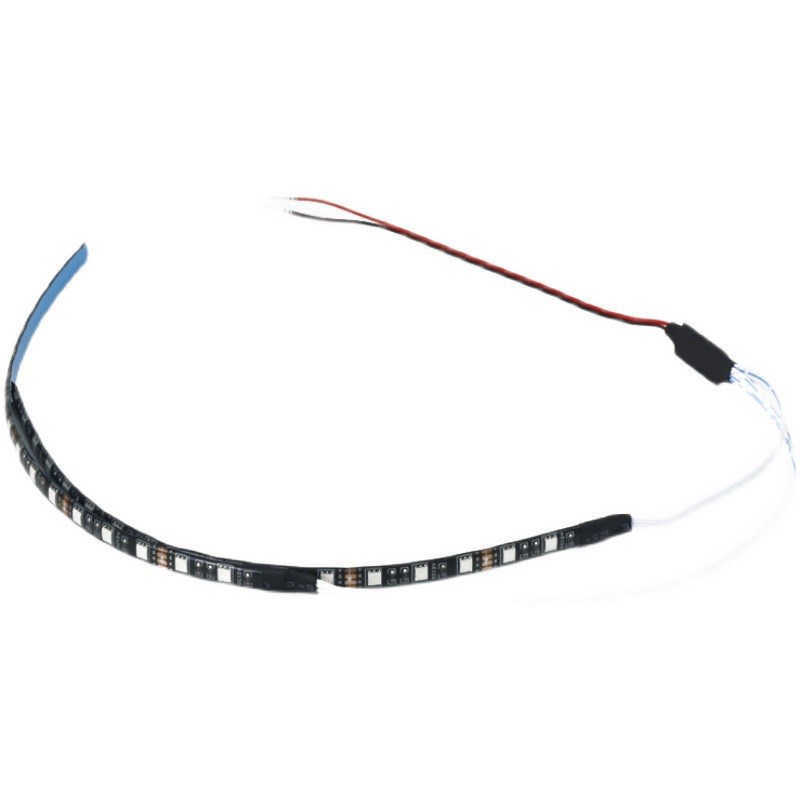 小量希洛普Q8Q7爆闪彩带灯KUGOU电动滑板车Q5闪光灯跑马灯